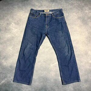 Vintage Big Mac Jeans Mens 34x32 Carpenter Straight Mid Rise Workwear Fits 34x27